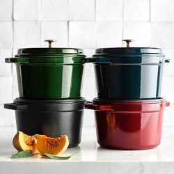 Staub Enameled Cast Iron Deep Oven, 3-Qt. | Williams-Sonoma