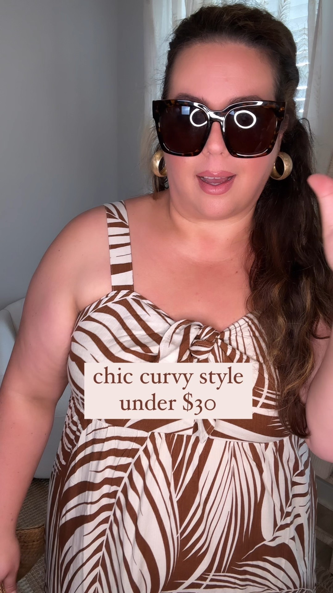 This chic neutral plus side maxi dress is so good for summer! Wearing the 1x as a 20W - so I would consider sizing down 

#LTKSeasonal #LTKPlusSize #LTKFindsUnder50