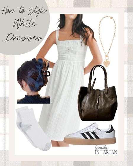 How to style white dresses!

Midi dress, purse, adidas sneakers, sambas, outfit idea, spring outfit 

#LTKstyletip #LTKSeasonal