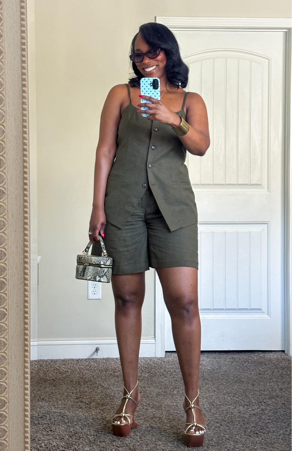 A set for Summer is a must! This one is super affordable. I’m wearing a large in the top and 8 in pants. #summerootd #summeroutfits

#LTKootd #LTKgrwm