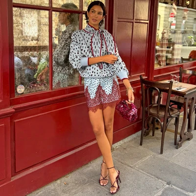 Blue Deer Mini Maeva Skirt | Never Fully Dressed US