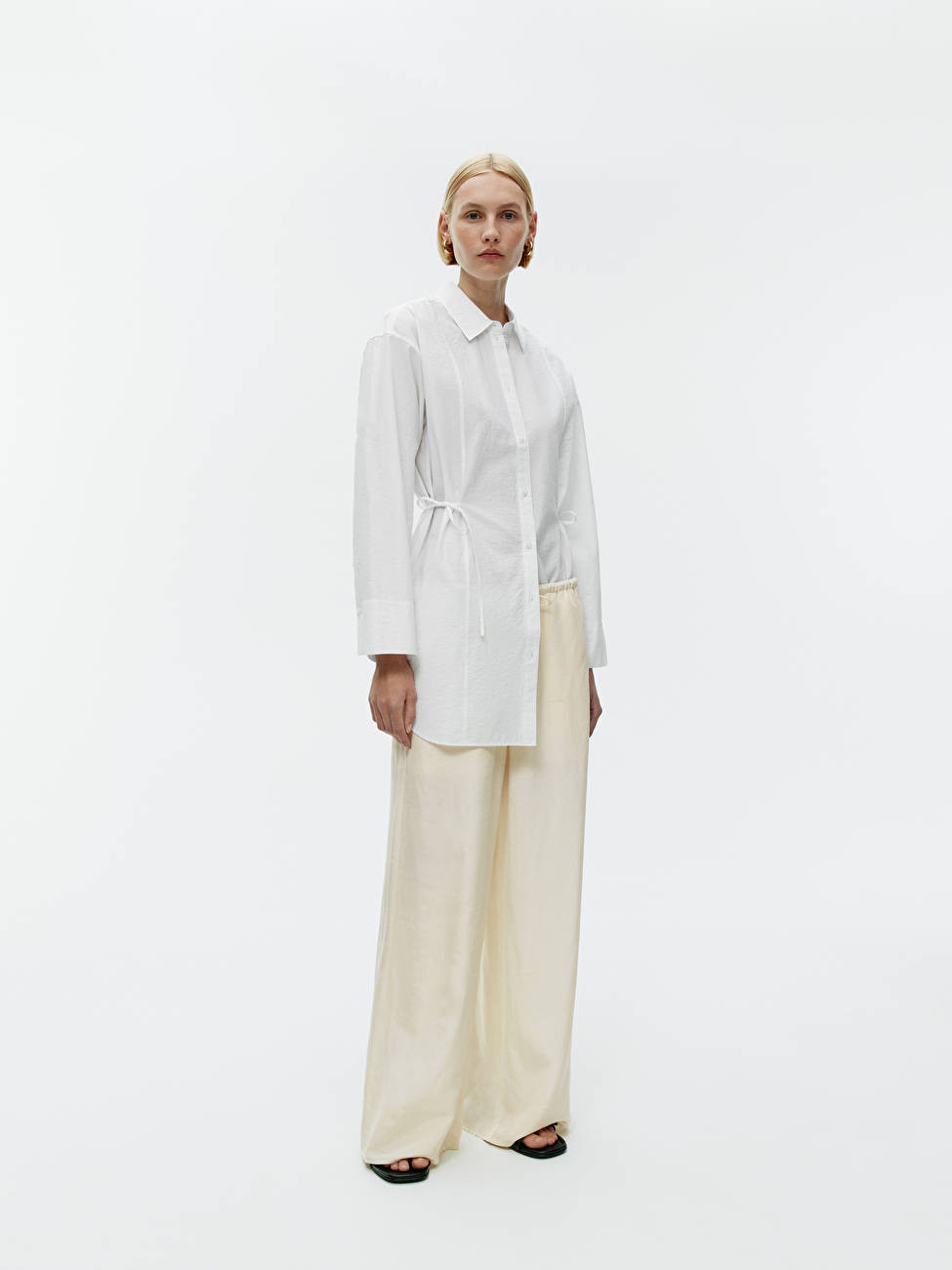 Raw Silk Trousers | ARKET (US&UK)