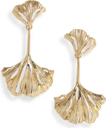 Ginkgo Leaf Drop Earrings | Nordstrom