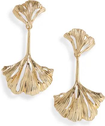Ginkgo Leaf Drop Earrings | Nordstrom