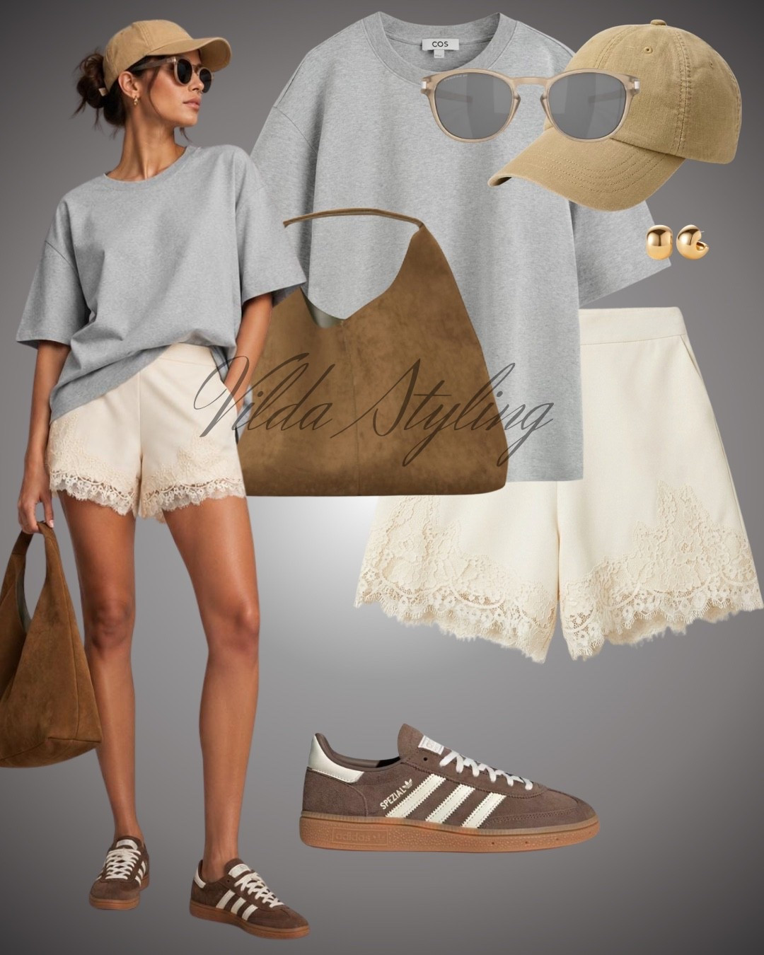Elevating a basic grey tee with these gorgeous lace trim shorts and my current go-to sneakers! 👟✨

Tags: trending now, spring style, city break, everyday style, elevated basics, capsule wardrobe, summer style, resort wear, vacation, spring fashion, spring outfits, date night outfits, holiday outfit, Ibiza
#lacetrimshort #adidas
#LTKunder100 #LTKSeasonal #LTKbasics
#LTKcapsule #LTKvacation #LTKholiday

#LTKsummer #LTKtravel #LTKstyletip
