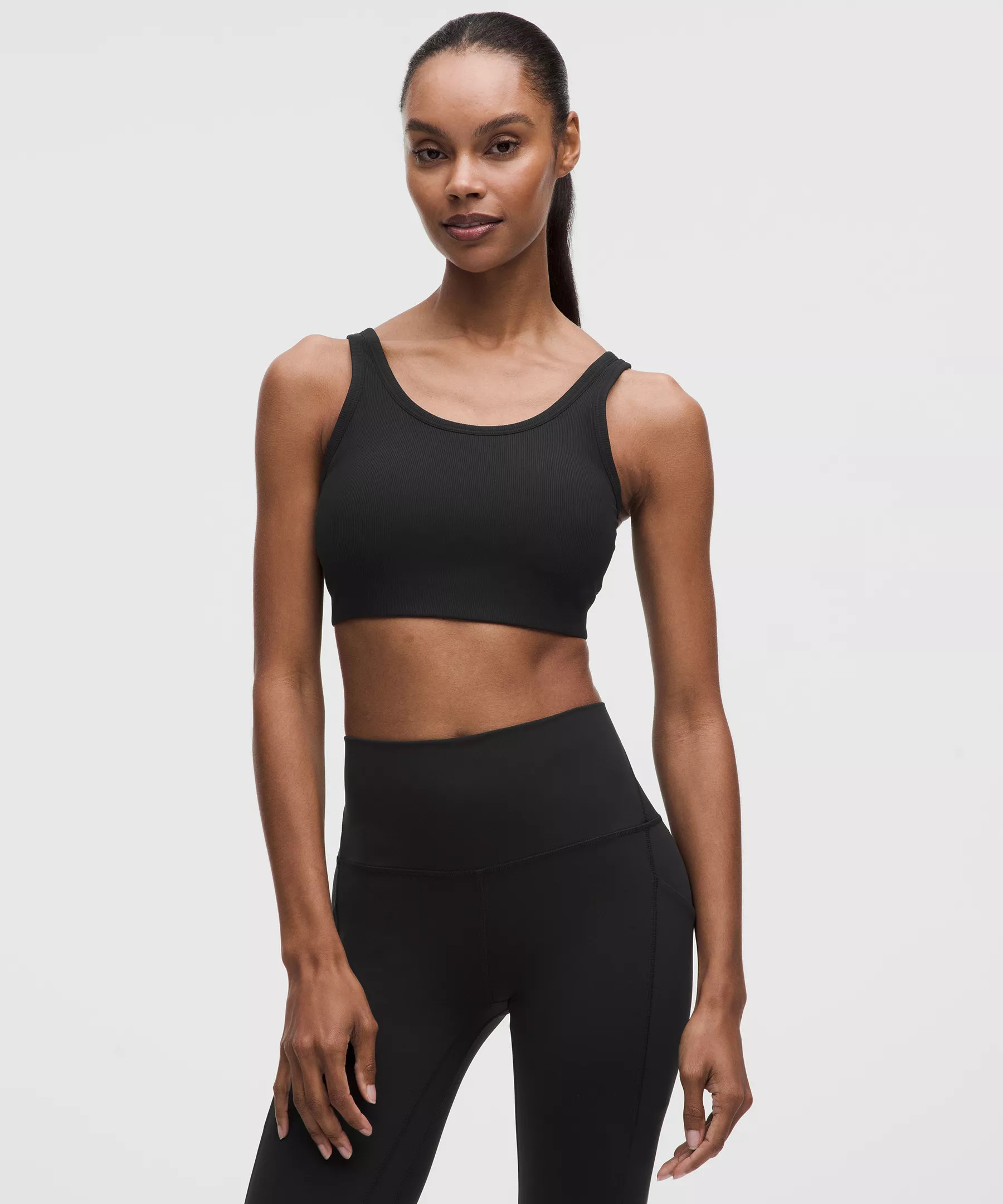 Nulu Ribbed Scoop-Neck Bra Light Support, B/C Cup | Lululemon (US)