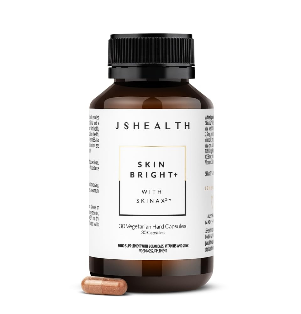 Skin Bright+ Formula - Skin Supplement with Vitamin B, Vitamin C & SkinAx² - 1 Month Supply | Amazon (UK)
