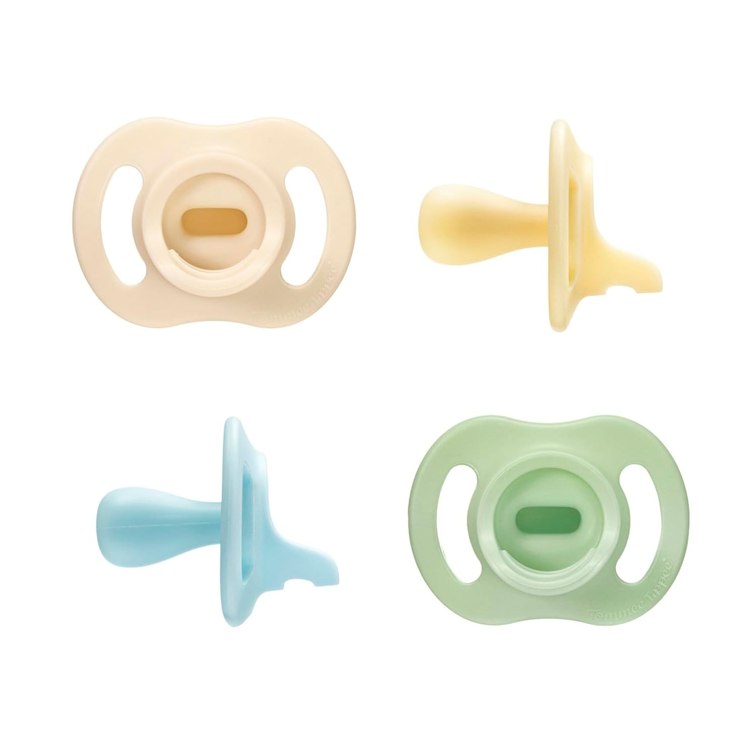Tommee Tippee Ultra-Light StayPut Pacifier, 0-6 Months, Pack of 4 | Amazon (US)