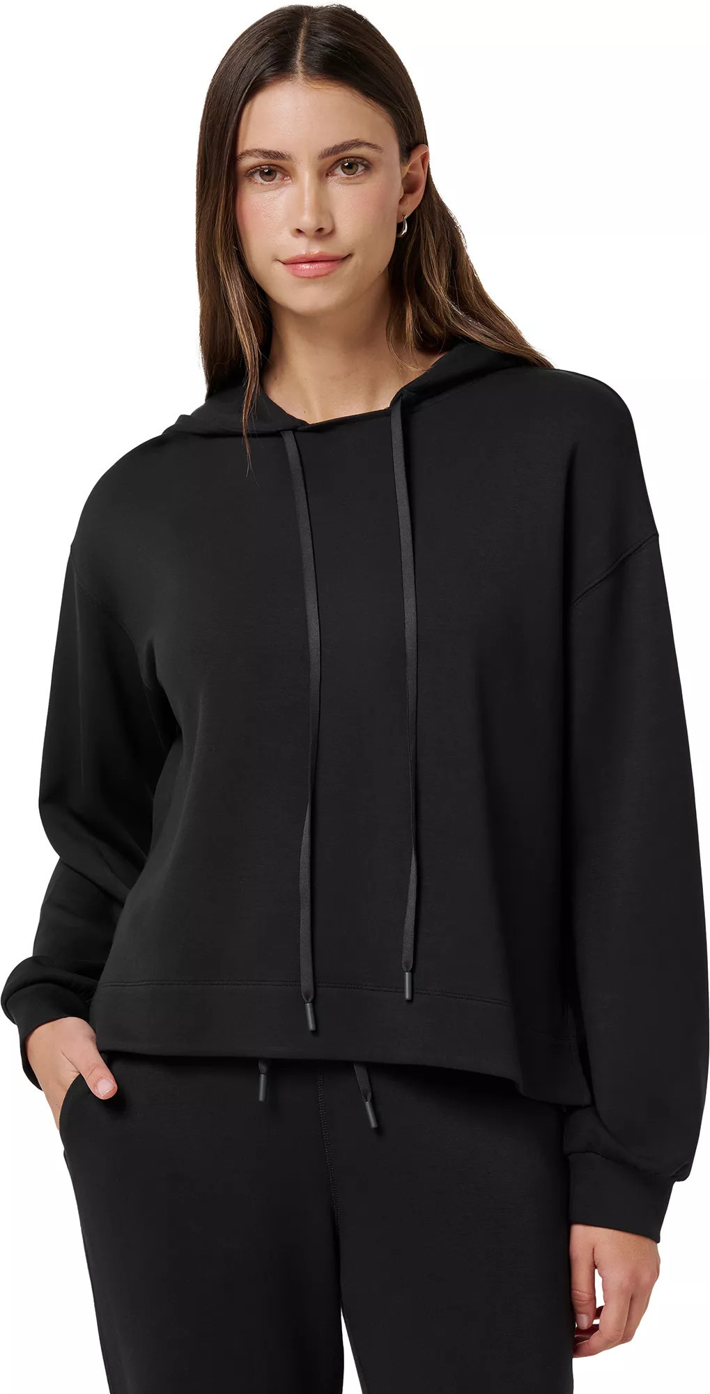 TravisMathew Women's Skyloft Soft Golf Hoodie, Medium, Black | DICK'S Sporting Goods