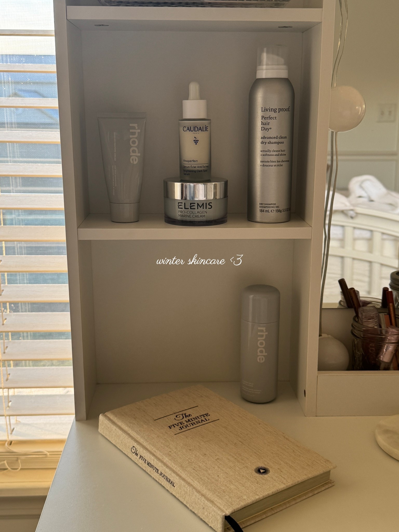 winter skincare favorites <3

I’ve been loving 5 minute journal for 2026 I cannot express!! 

#skincare #winterskincare #essentials 


#LTKgrwm #LTKBeauty #LTKmorningroutine