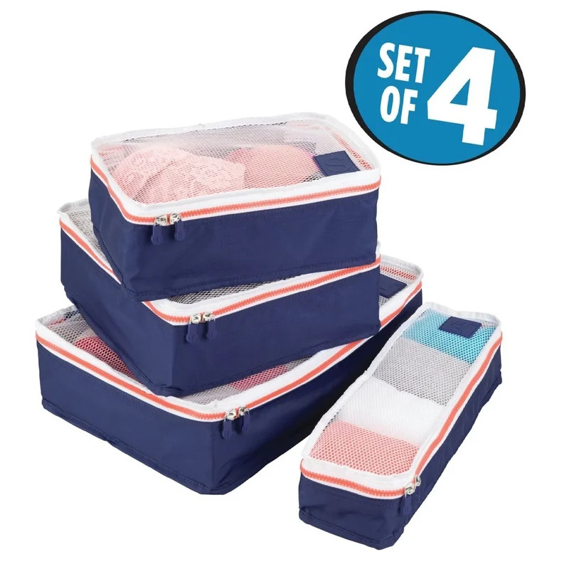 InterDesign Aspen Blue Packing Cubes | Walmart (US)
