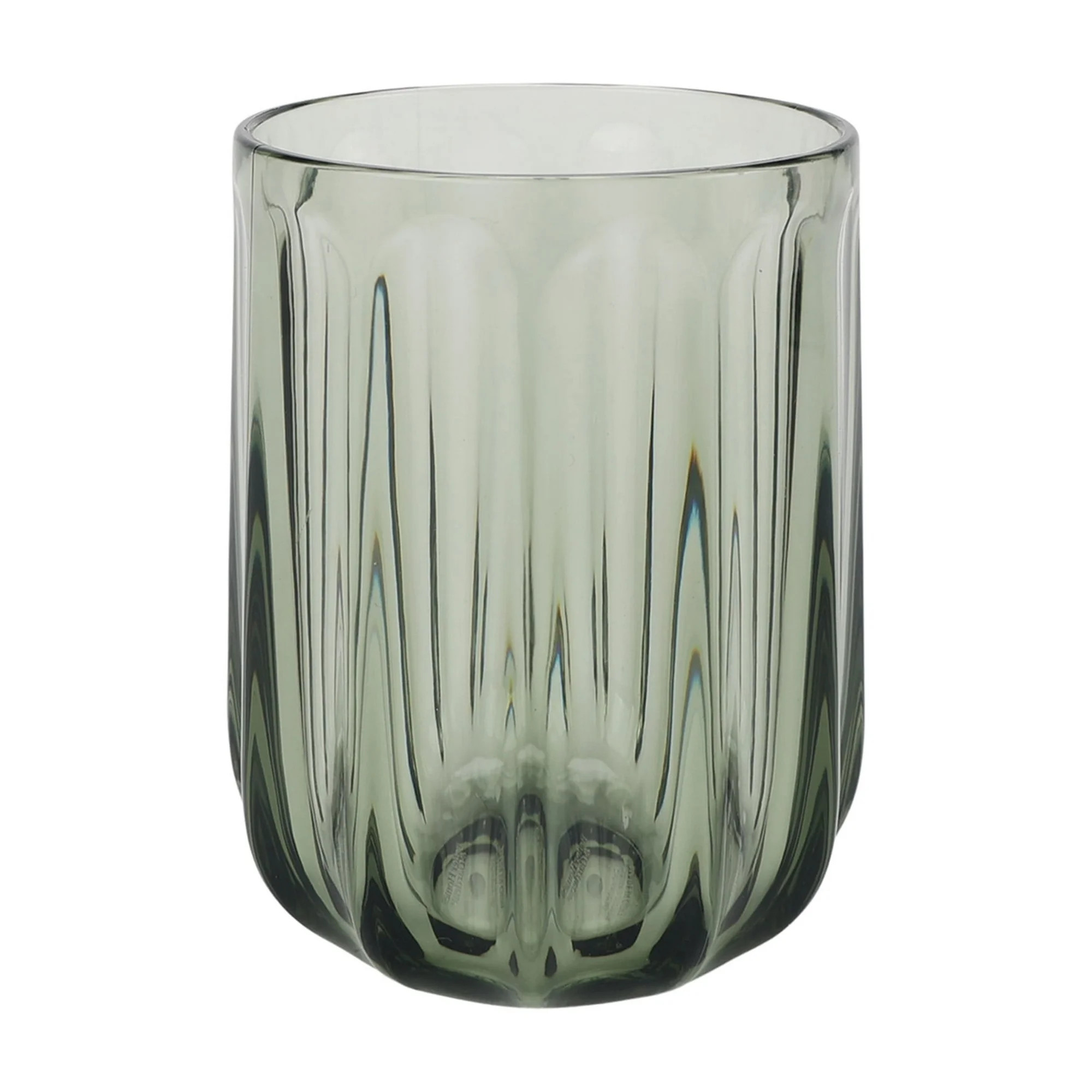 Better Homes & Gardens 15-Ounce Tritan Plastic Stemless Wine Glass, Green | Walmart (US)