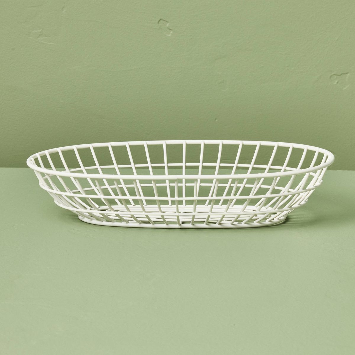 Wire BBQ Serving Basket Cream - Hearth & Hand™ with Magnolia | Target