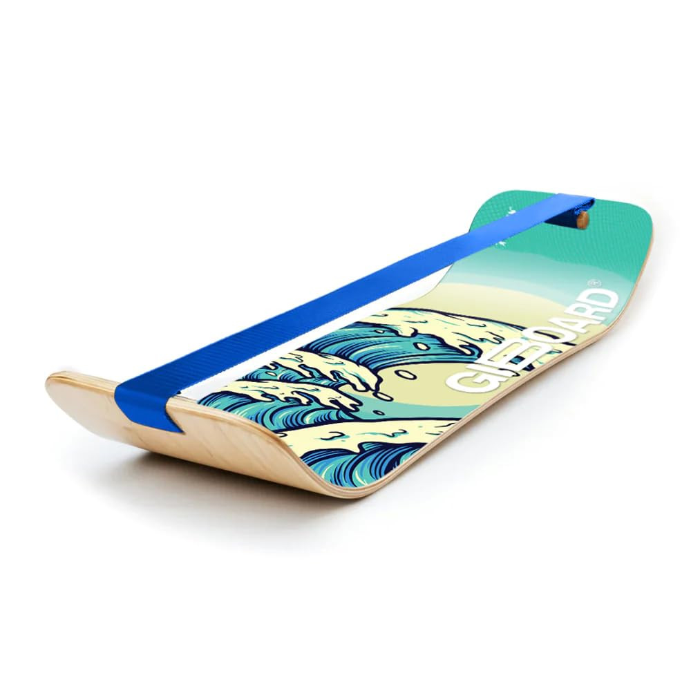 GIBBON SlackBoard - GiBoard Balance Board - Gift for Kids & Adults - 1 & 2 Line Options - Slackli... | Amazon (US)