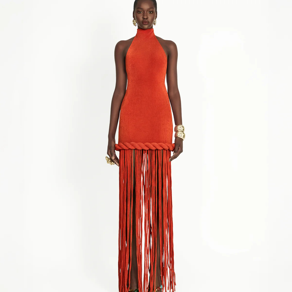 Kiran Dress - Orange | Khanum's (Global)