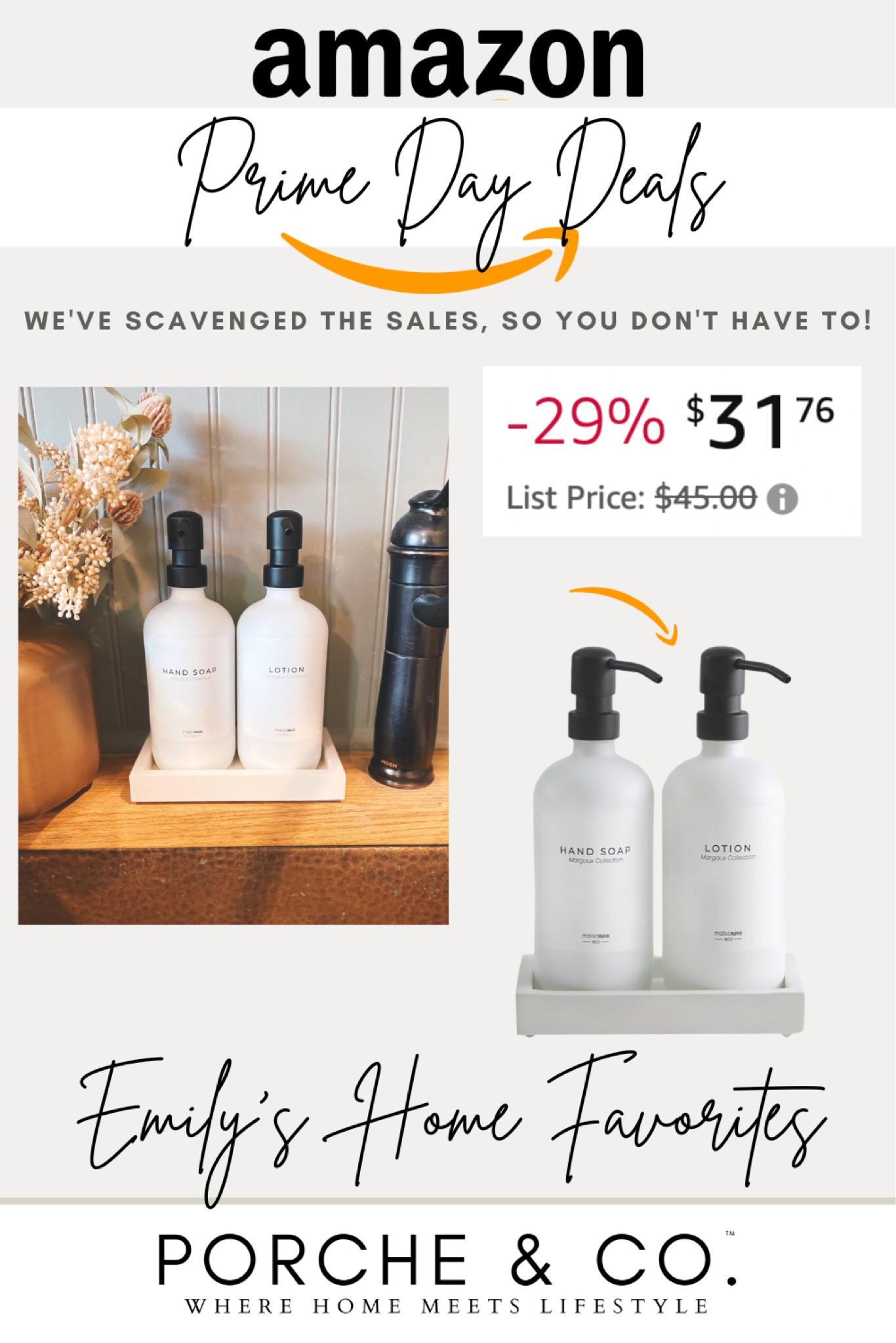 Amazon prime day deals, Amazon finds, prime day sales, soap dispenser set 

#LTKSeasonal #LTKHome #LTKSaleAlert