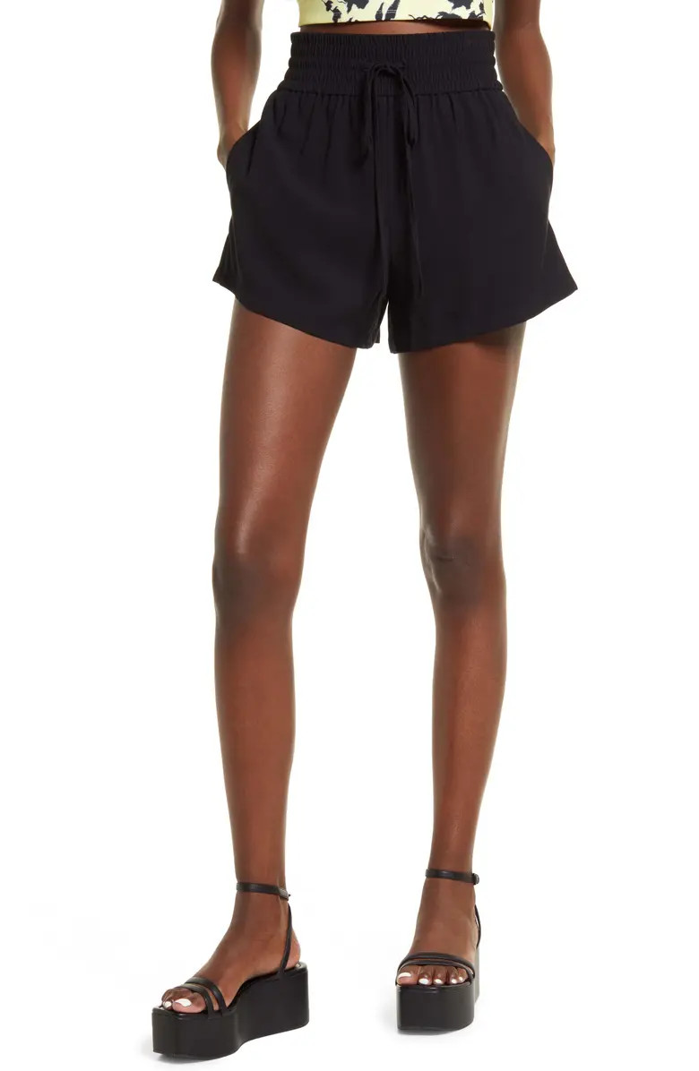 Tie Waist Pull-On Shorts | Nordstrom