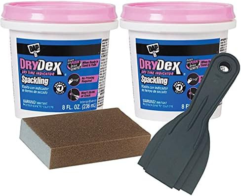 Do it Best Drywall Repair Kit- DAP Drydex (2Pack)- Joint Compound Spackle Patch- Nail Hole Filler- W | Amazon (US)