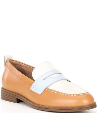 Cole Haan Stassi Leather Penny Loafers | Dillard's | Dillard's
