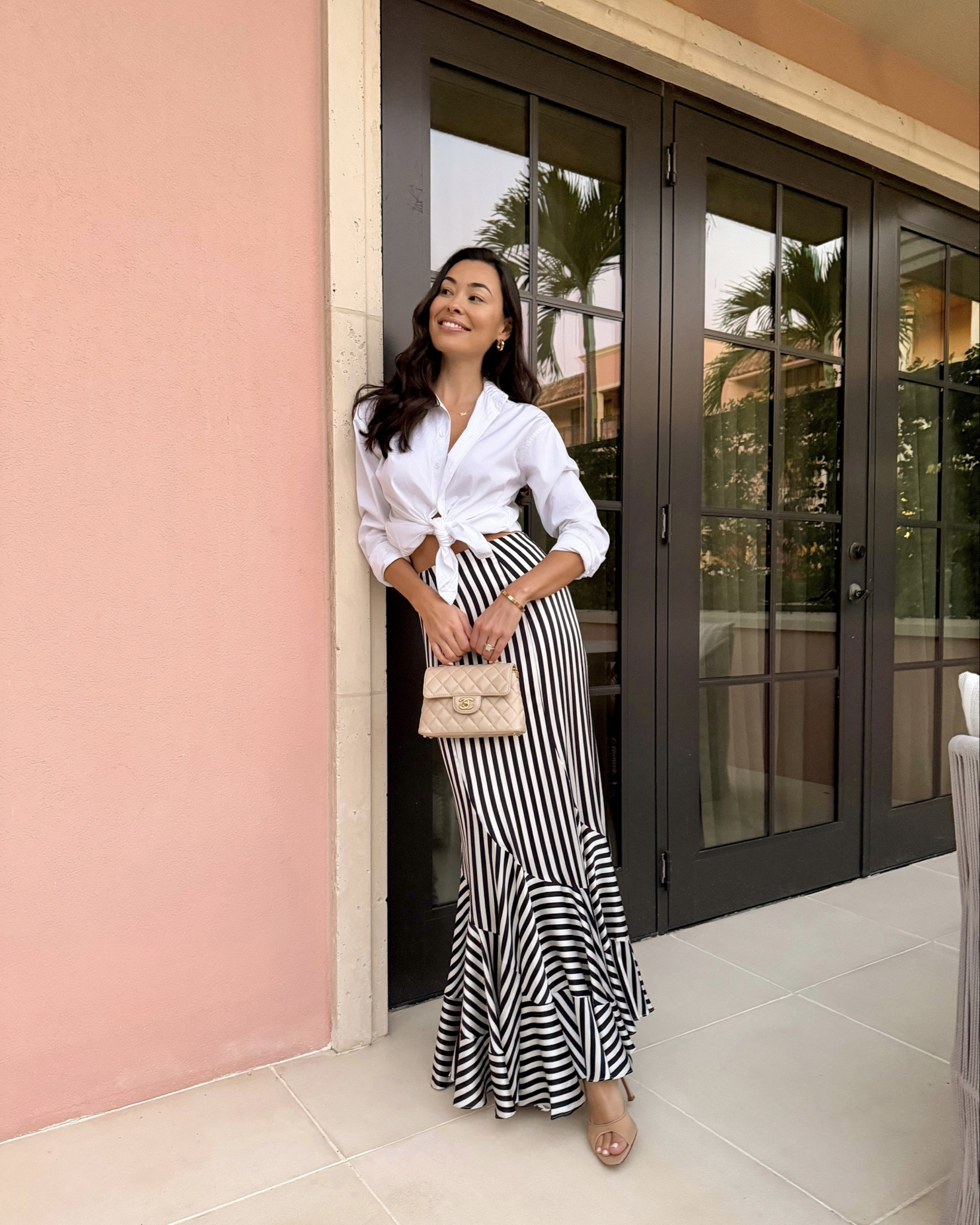 Fun skirts for spring. Palm Beach outfit, stripe skirt, Kat Jamieson style. 

#LTKspring #LTKootd #LTKspringtrends