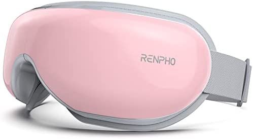 RENPHO Heated Eye Massager with Bluetooth Music, Rechargeable Eye Care Machine with 5 Modes Relax an | Amazon (US)