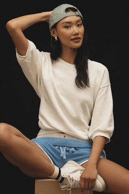 The Niki Bubble Sweatshirt by Pilcro | Anthropologie (US)