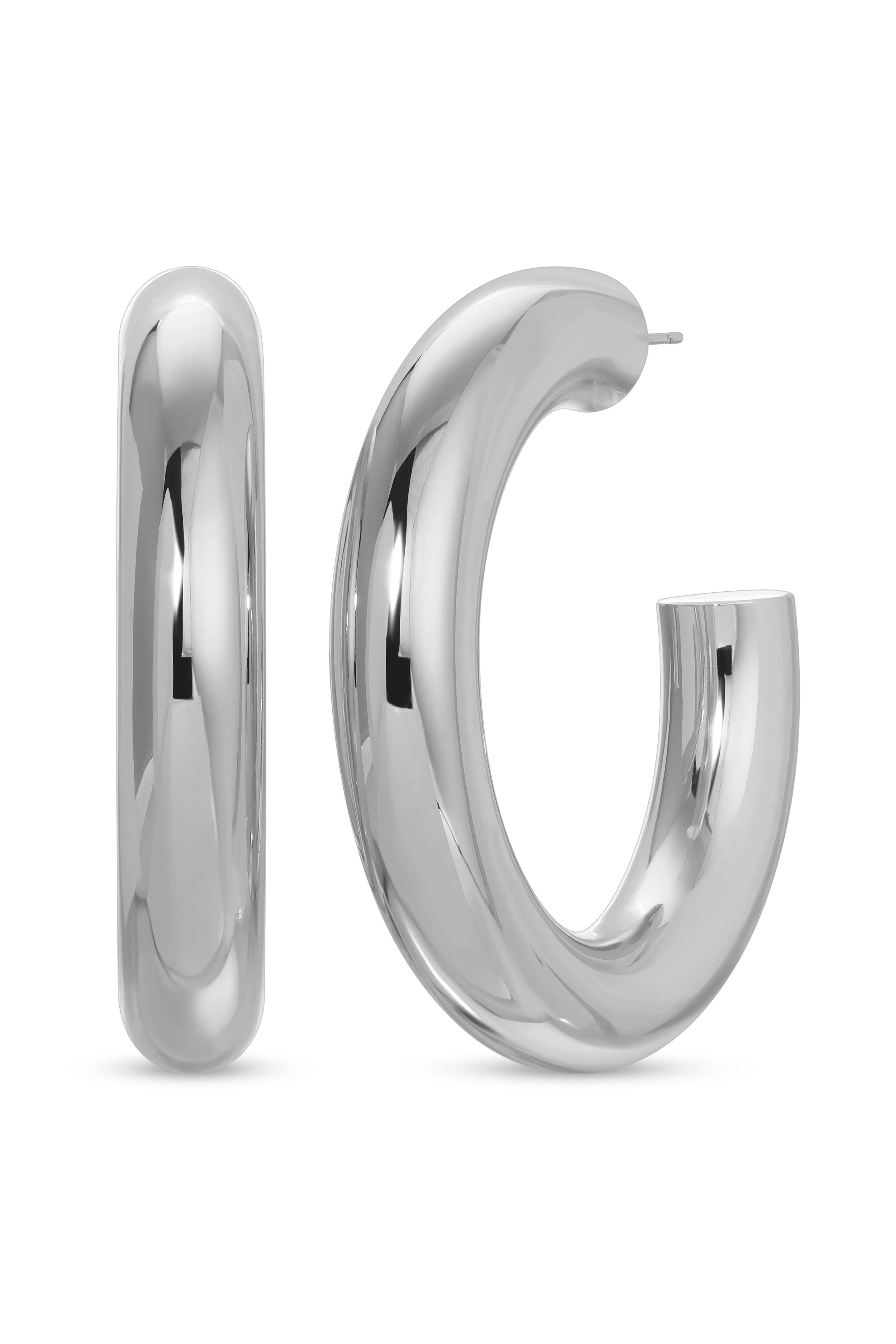 Large Sloane Hoops | Lili Claspe