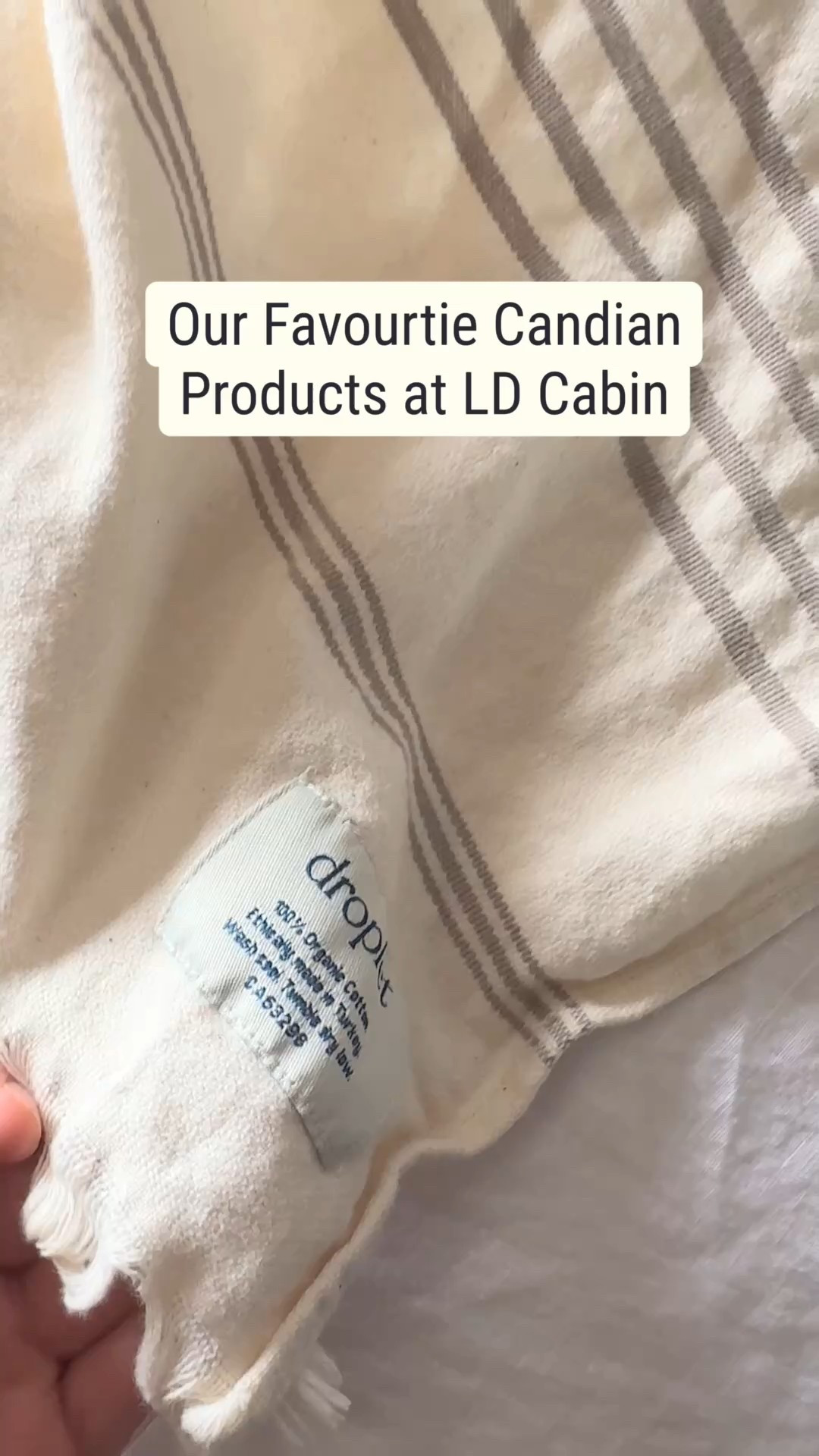 Home Goods 

Towels, Spray, Scent, Natural, 
Canadians Brands, Small Business 

Droplet Towels 

Soja & Co, 
Shower Spray & Room Spray 

Vancouver Candle Co, 
Reed Diffuser 

La Vie, Hand Soap 

Tease Tea

#LTKHome #LTKFindsUnder100 #LTKFindsUnder50