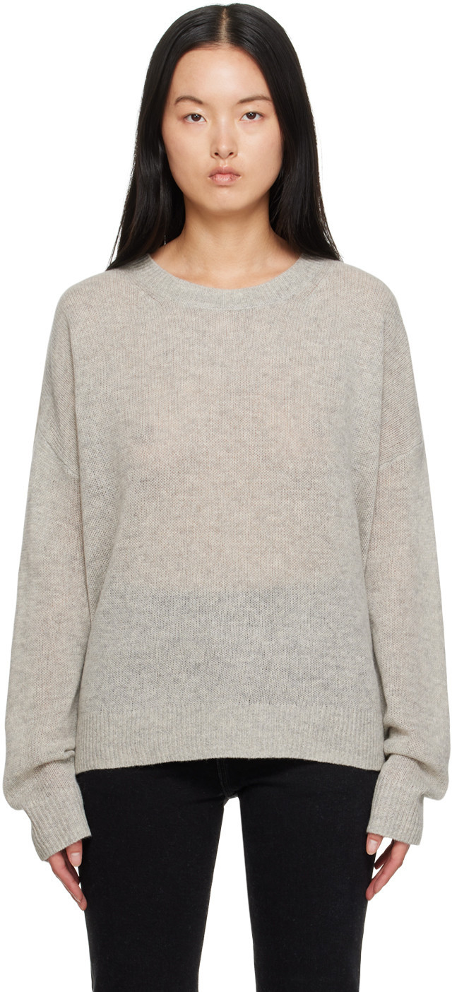 6397 Gray Off-Gauge Sweater | SSENSE