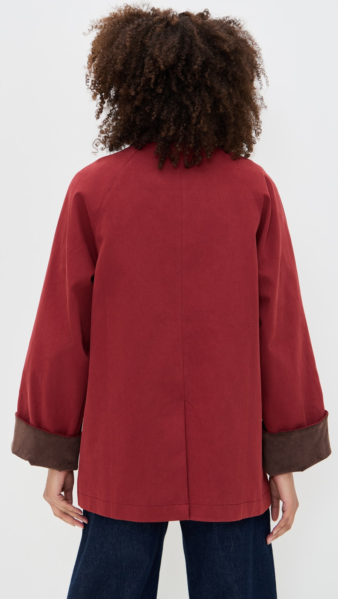 Corduroy Detail Barn Jacket | Shopbop