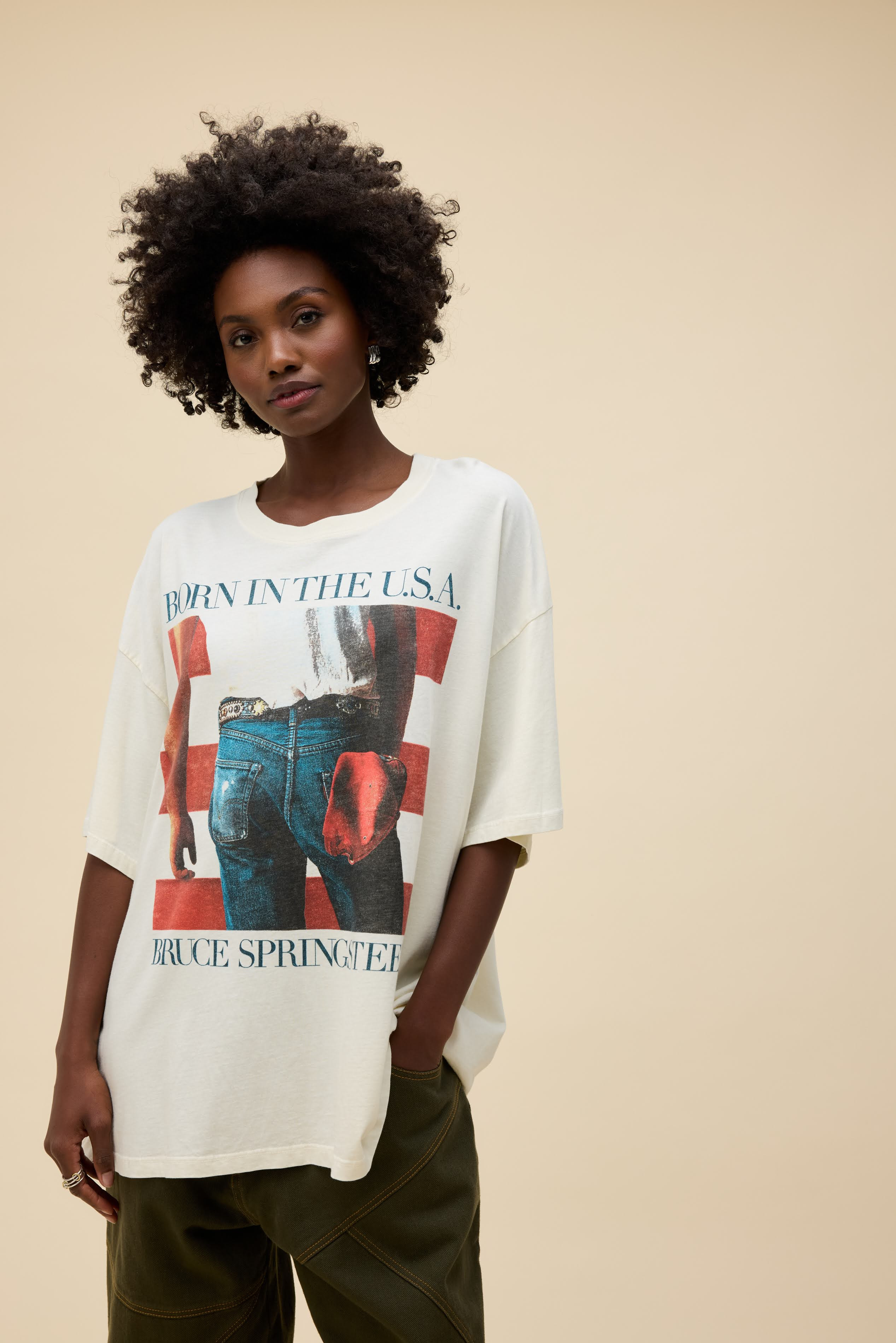 Bruce Springsteen Americana OS Tee | Daydreamer