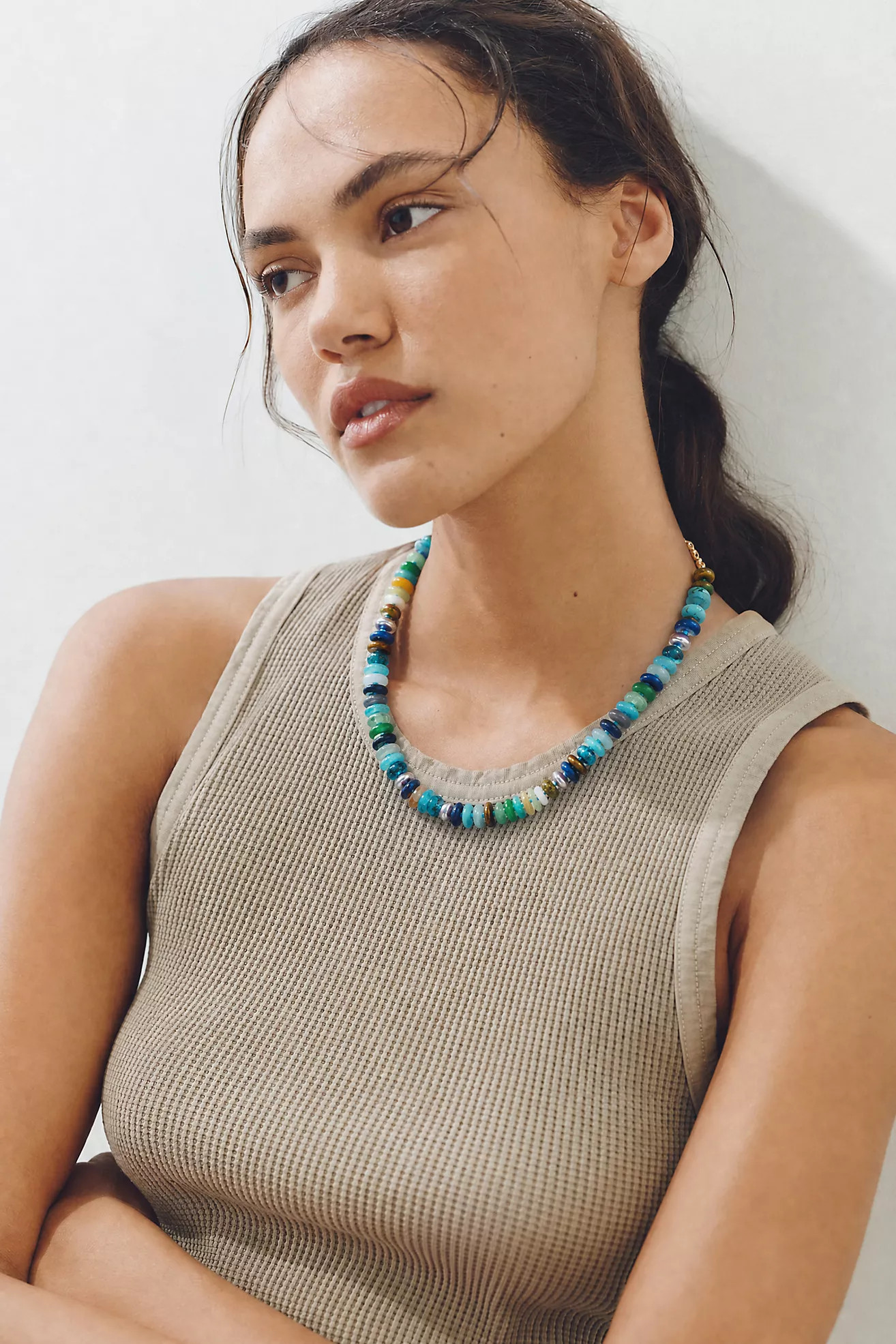Chunky Beaded Necklace | Anthropologie (US)