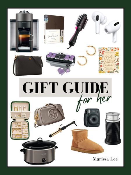 Christmas Gift Guide for Her 2022! Add these gift ideas to your Christmas wishlist or use them as inspiration for the women in your life 🎄 Affordable and splurge gift ideas for mothers, sisters, girlfriends, wives, and friends ☺️

#LTKHoliday #LTKsalealert #LTKSeasonal