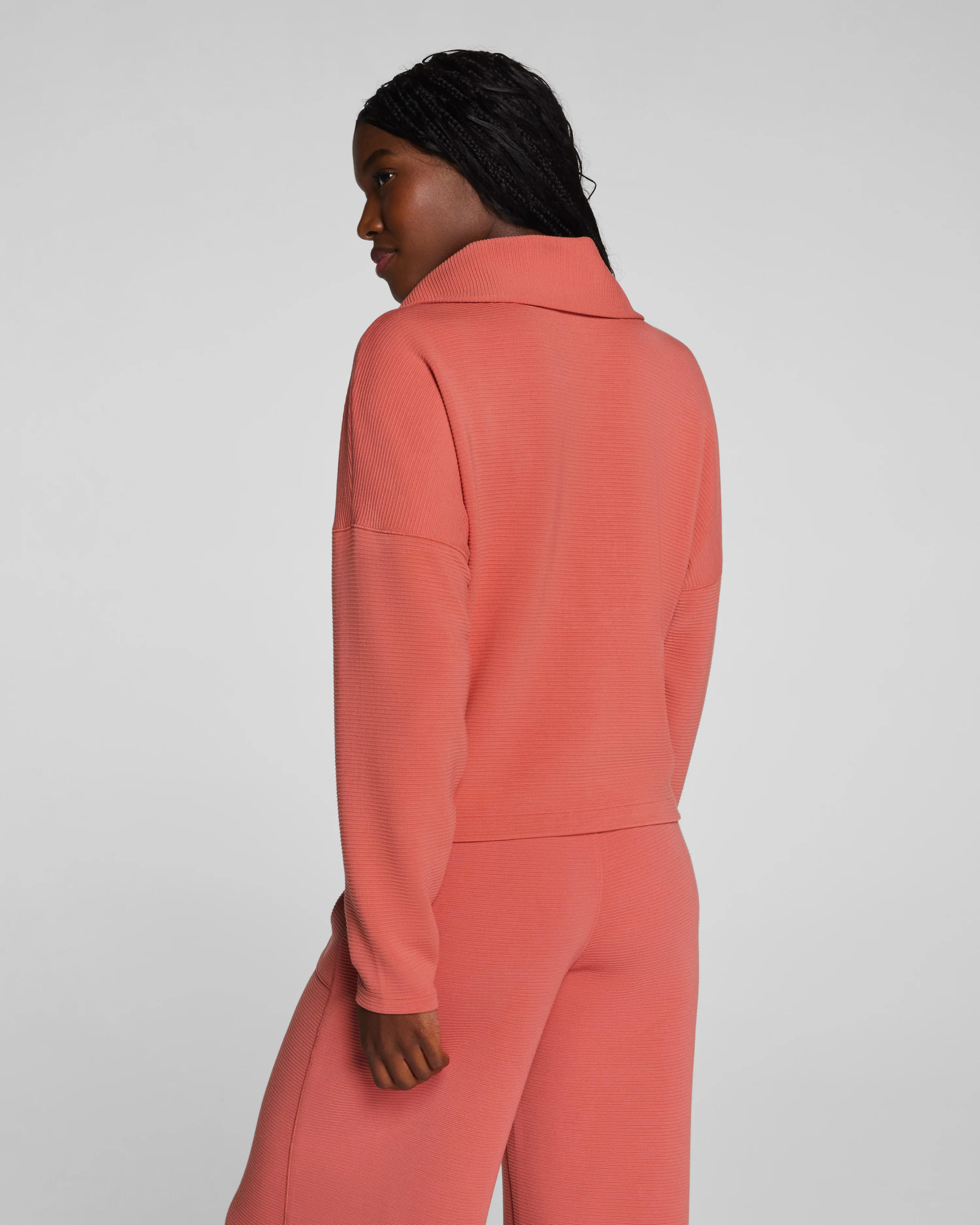 SPANX AirEssentials® French RibHalf Zip | Spanx