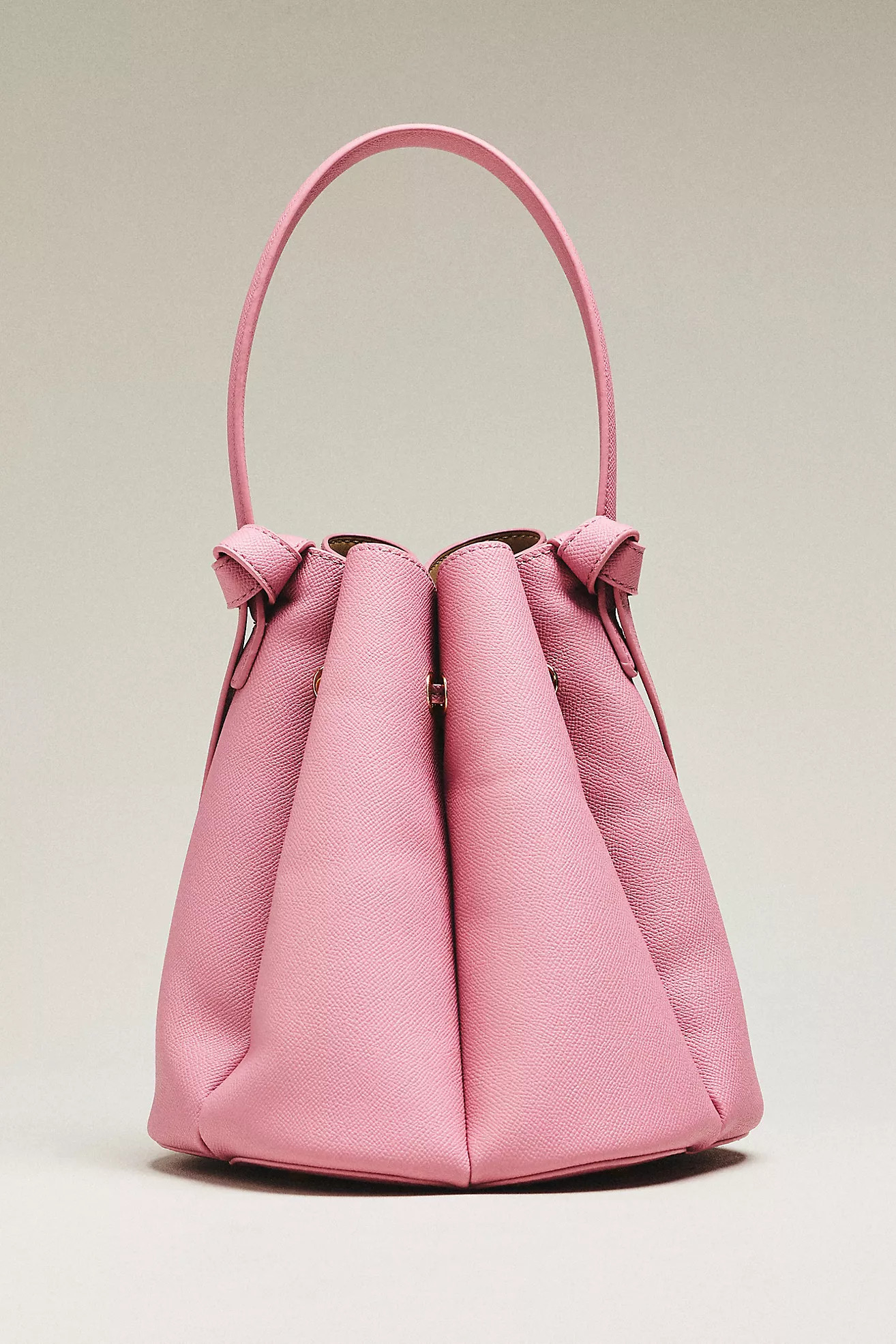 Laguna Cinched Vegan Leather Bucket Bag | Anthropologie (US)