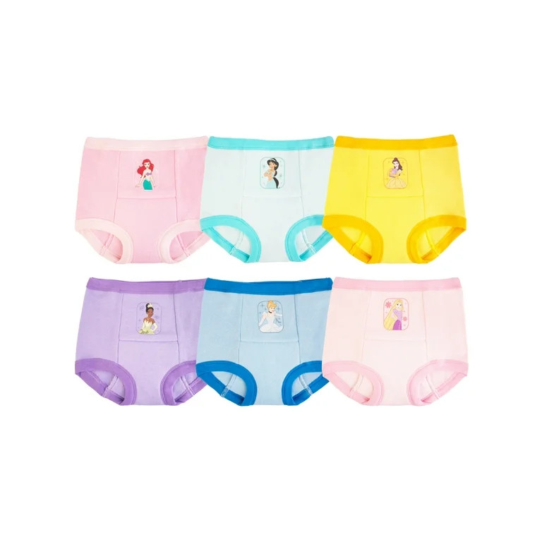 Character Toddler Girl Training Pants, 6-Pack, Sizes 2T-3T - Walmart.com | Walmart (US)