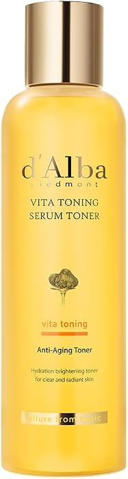 d'alba Piedmont White Truffle Vita Toning Serum Toner (180ml) | Amazon (CA)