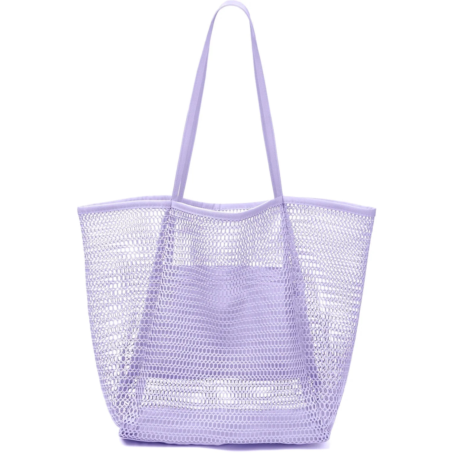 Livhil Large Beach Mesh Tote Bag, Foldable Beach Tote Bag Waterproof Sandproof for Beach Picnic V... | Walmart (US)