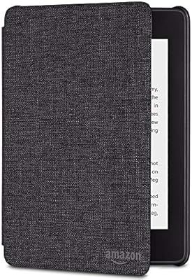 Kindle Paperwhite Water-Safe Fabric Cover (10th Generation-2018), Charcoal Black | Amazon (US)