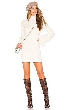 Lovers and Friends Taytay Sweater Dress in Ivory from Revolve.com | Revolve Clothing (Global)