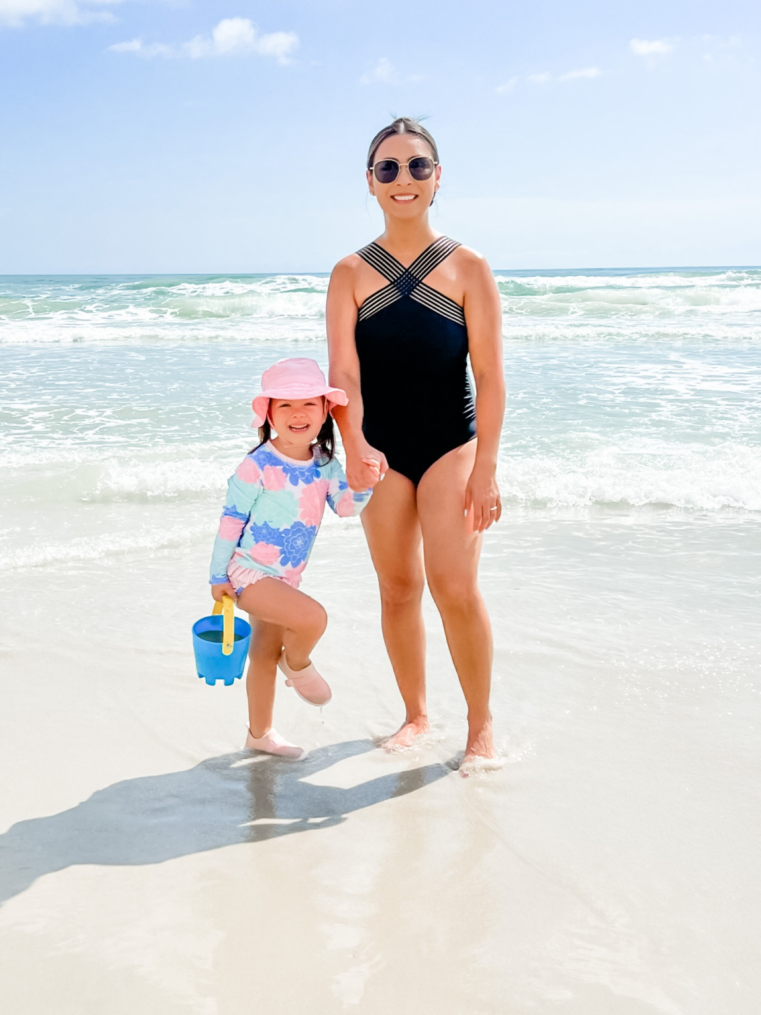 Beach babes 🏖️💗

#LTKfamily #LTKswim #LTKSeasonal