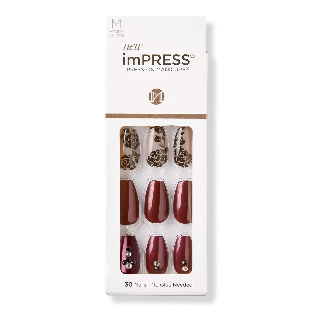 Laced Up imPRESS Press-On Manicure Medium Nails | Ulta