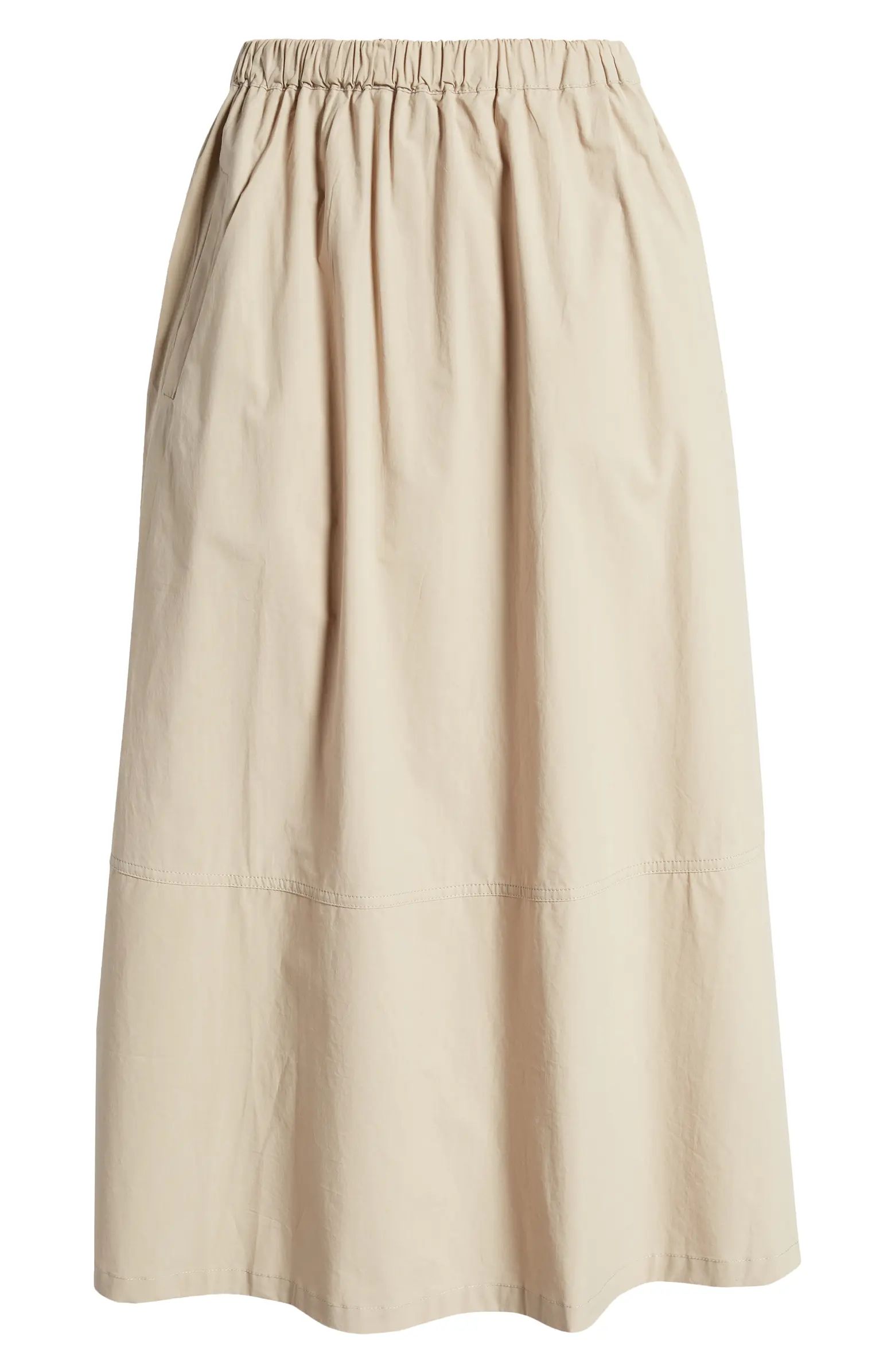 A-Line Midi Skirt | Nordstrom
