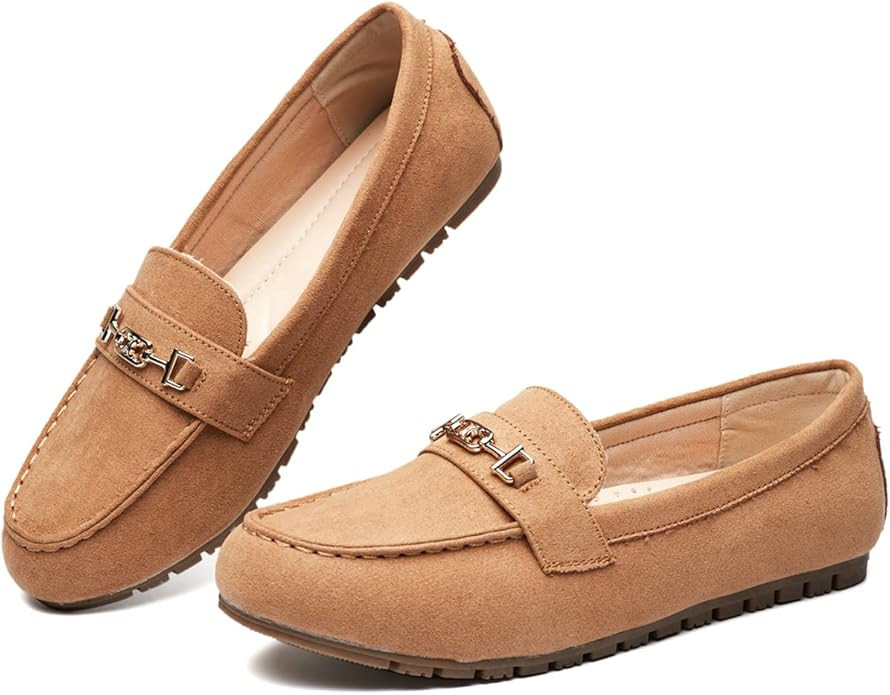 DeYashopin Women's Flats Shoes Leisure Shoes Slip On Work Shoes Comfort Walking Shoes | Amazon (US)