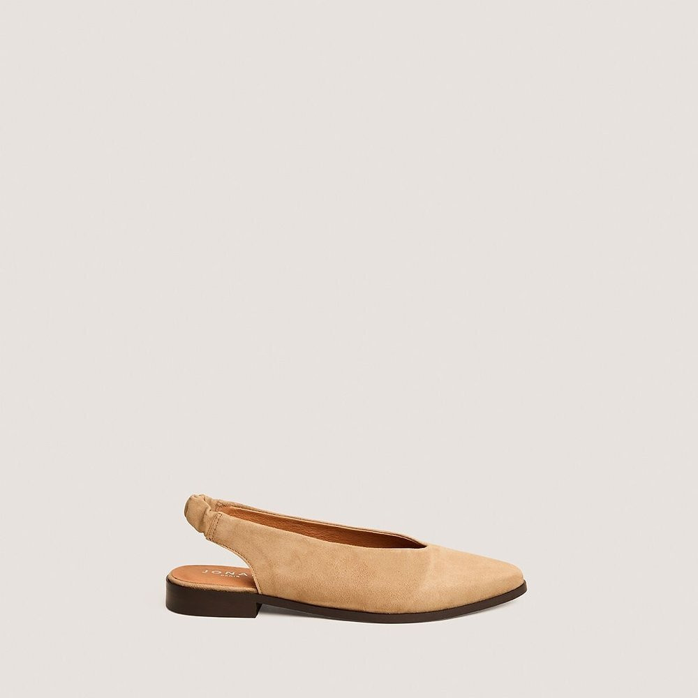 Acajou Suede Slingback Ballet Pumps | La Redoute (UK)