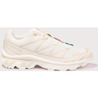 SALOMON Mens XT-6 Sneakers - Colour: Vanilla Ice/Vanilla Ice/Almond Milk - Size: 8 | Eqvvs