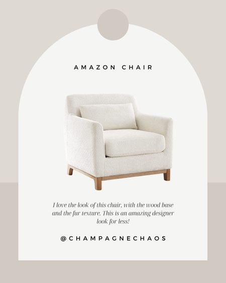 Can you believe this chair is from Amazon?! It looks very designer and high end. It has amazing reviews, and it extra deep. I love wooden base and the slope arms. 

Amazon, home, decor, furniture, living room, accent chair 

#LTKFind #LTKsalealert #LTKhome