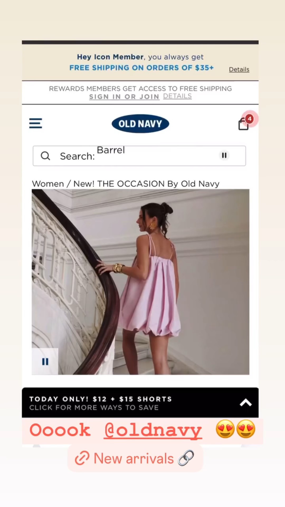 EXCUSE ME Old Navy?! You didn’t have to hit us with that upgrade!!!! Wow these dresses!!! 

#AffordableFashion #CasualStyle #ComfortableFashion #EverydayOutfits #OOTDInspo #BudgetFriendlyFashion

#LTKpartywear #LTKspring #LTKcanada