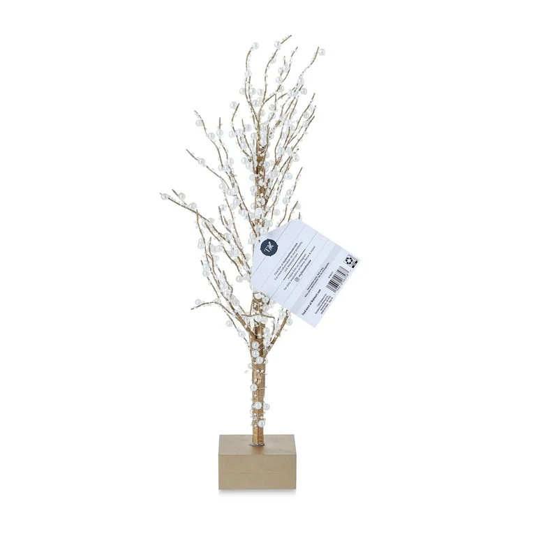 My Texas House Gold Pearl Tree Decoration, 18" - Walmart.com | Walmart (US)