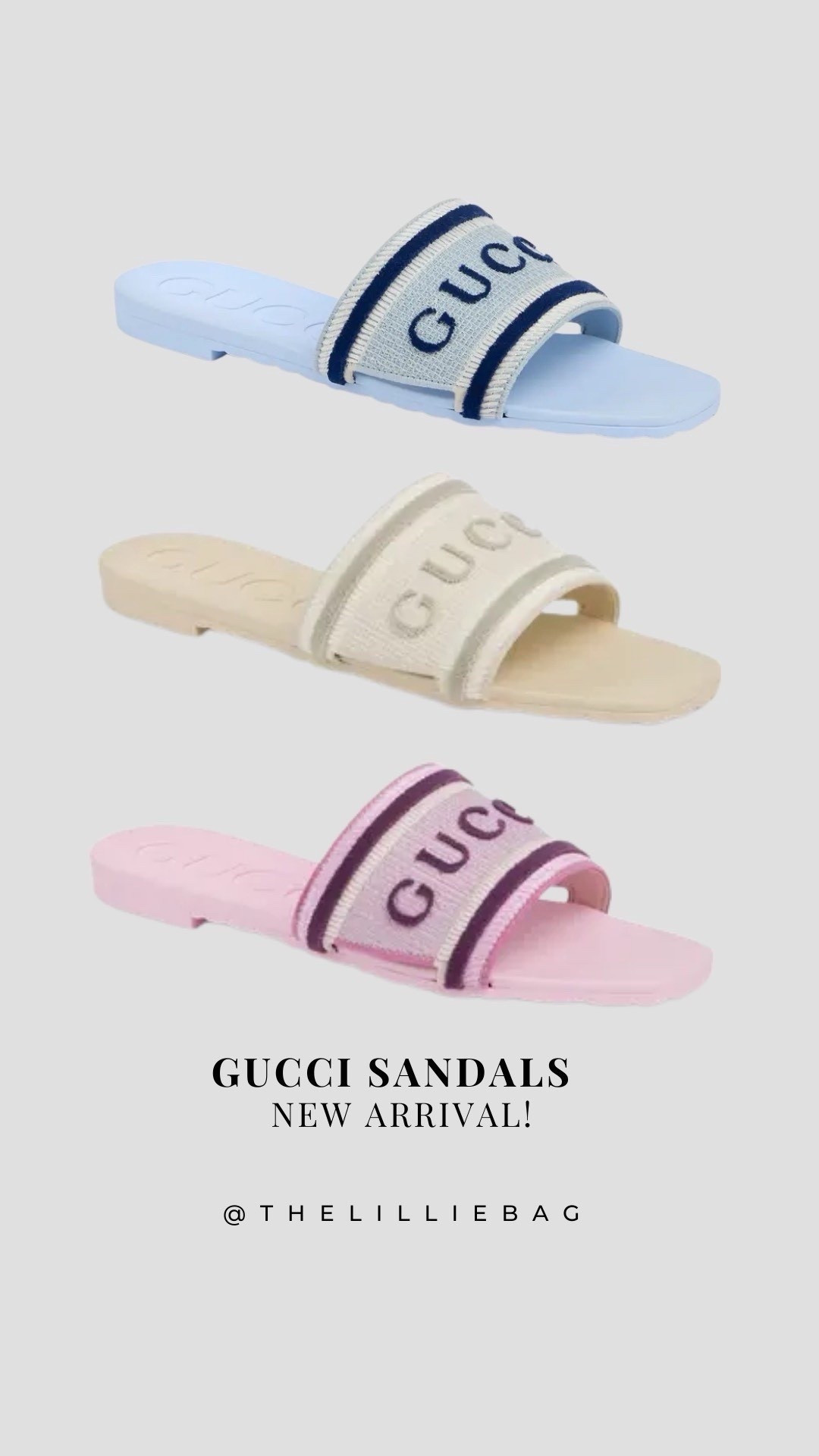 The NEW “IT” sandals for the season! 🔥🔥🔥☀️☀️☀️ very popular! I love the blue! 🩵


Gucci. Sandals. New arrivals. Resort wear 

#LTKSeasonal #LTKTravel #LTKootd